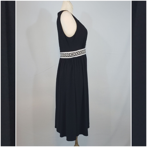 Jessica Howard black & white dress size 6 - Picture 3 of 5